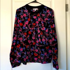 Thakoon Collective Floral Blouse